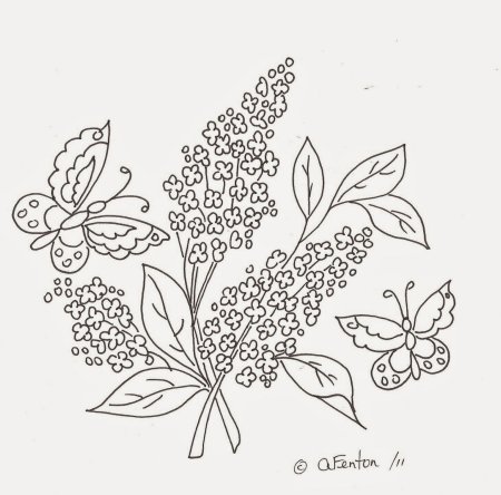 Сирень раскраска для детей