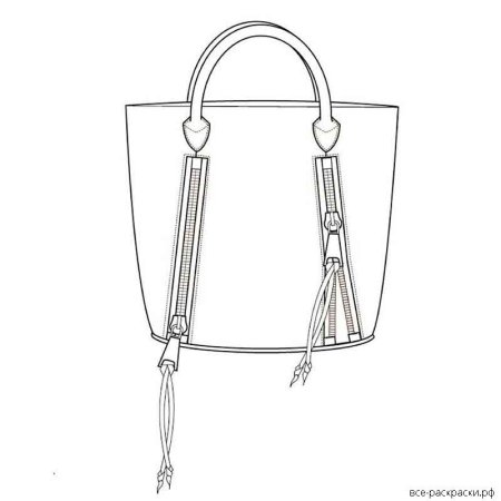 Сумка раскраска для детей