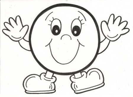 Раскраска "Колобок"