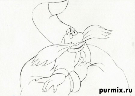 Пиратский летающий корабль раскраска