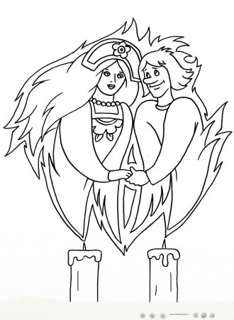 Раскраска "Летучий корабль"