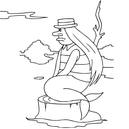 Летучий корабль мультфильм раскраска