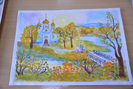 Рисунок красота Божьего мира 5 класс