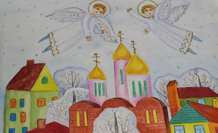 Храм Покрова Пресвятой Богородицы раскраска