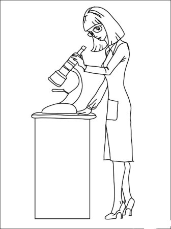 Раскраска. Профессии