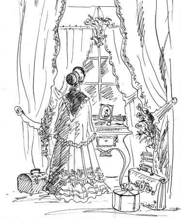 Раскраски сказки Пушкина о царе Салтане