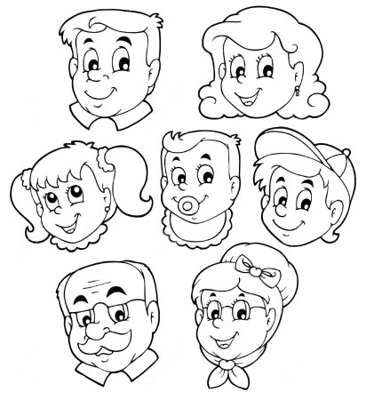 Портреты членов семьи