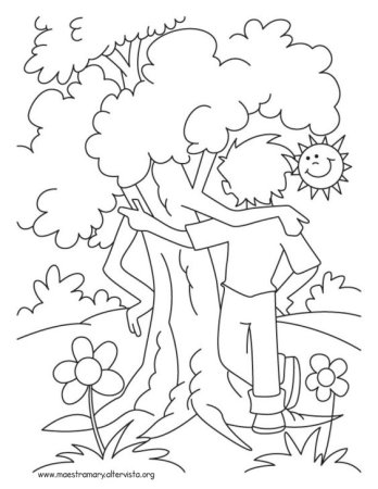 Экология раскраска