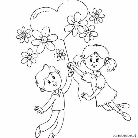 Раскраска на день матери 12 лет