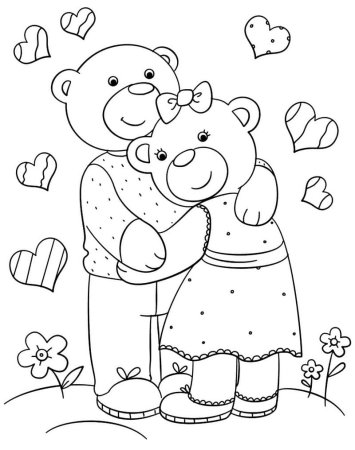 Раскраски ко Дню семьи