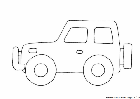 Рисование с малышом грузовых машин