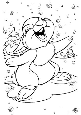 Раскраска новый год для детей