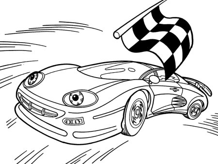 Раскраска Порше 911