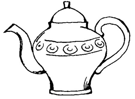 Чайник раскрасить