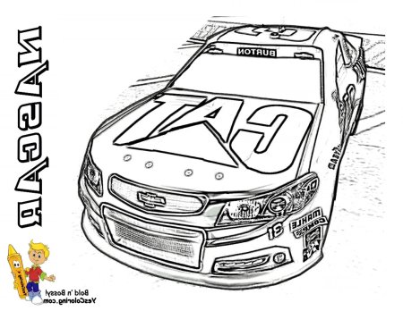 Раскраски NASCAR