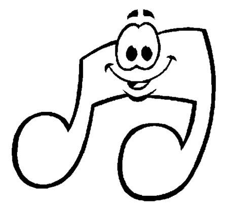 Нотки раскраска