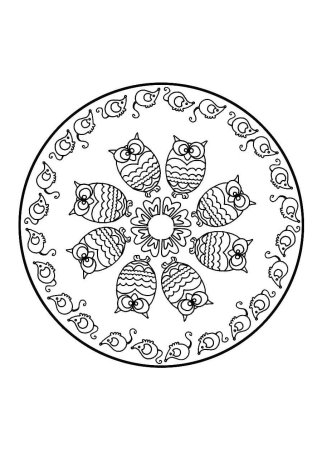 Мандалы для детей