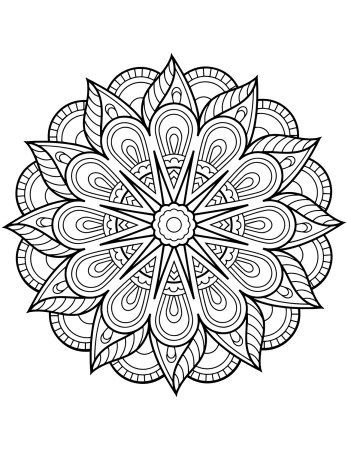 Мандала рисунок