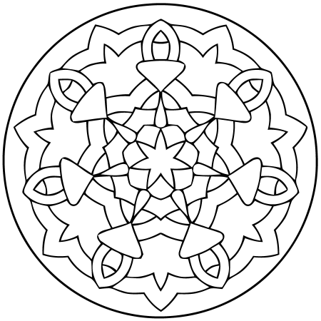 Раскраски узоры орнаменты