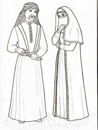 Национальная одежда народов Дагестана даргинцы рисунки