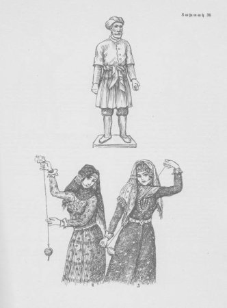 Башкирская Национальная одежда башкир раскраска