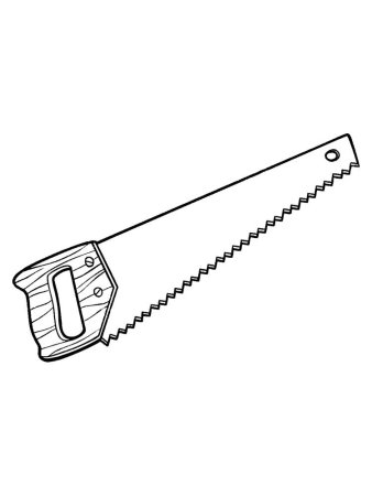 Инструменты раскраска для детей