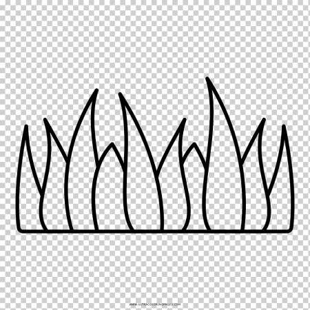 Трава раскраска