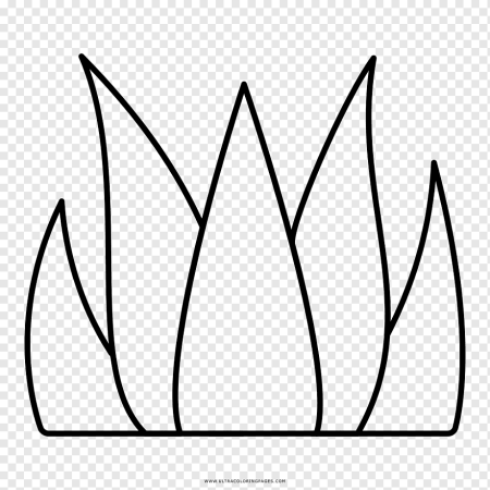 Трава раскраска