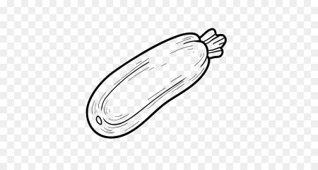 Кабачок раскраска для детей