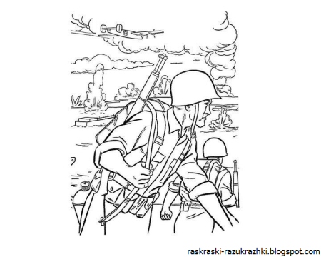 Рисунки на военную тему
