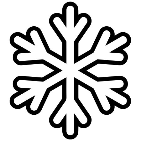 Снежинка раскраска