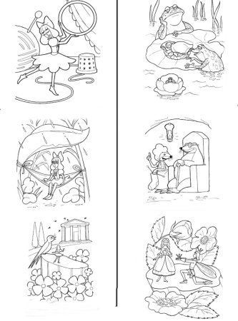 Пересказ сказки по сюжетным картинкам дошкольникам