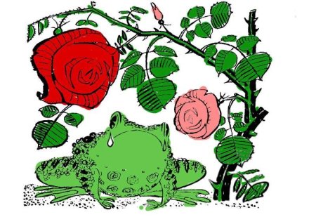 Сказка о жабе и Розе