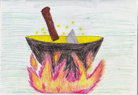 Герои сказки каша из топора