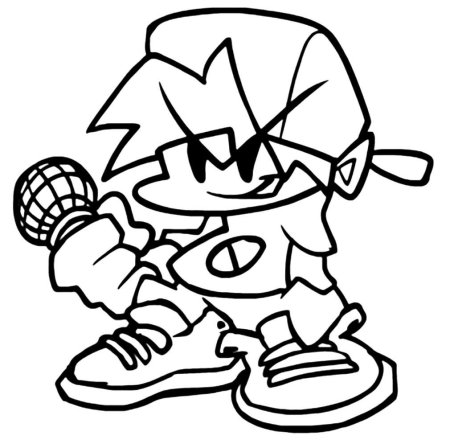 Фрайдей Найт Фанкин раскраска