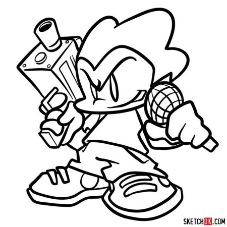 Раскраска Пико Фрайдей Найт Фанкин