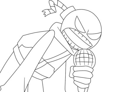 Фрайдей Найт Фанкин раскраска