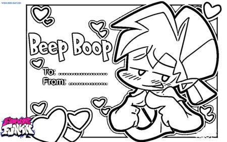 Фрайдей Найт Фанкин раскраска