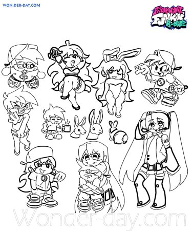 Фрайдей Найт Фанкин персонажи