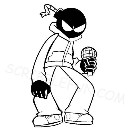 Раскраски бойфренда из игры