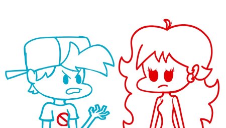 Гёрлфренд Фрайдей Найт Фанкин раскраска