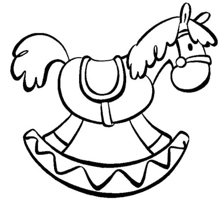 Раскраска для малышей. Игрушки