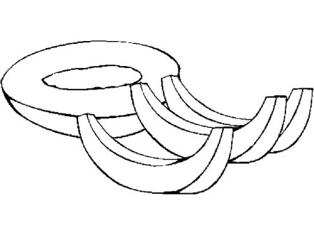 Дыня контур