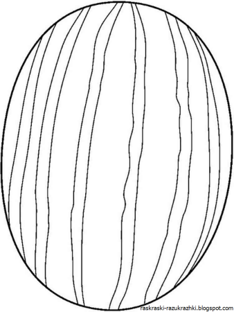 Дыня рисунок