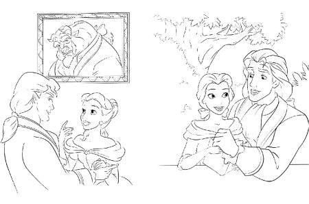 Раскраска чудовище Дисней