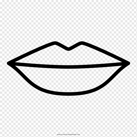 Рот черно белый