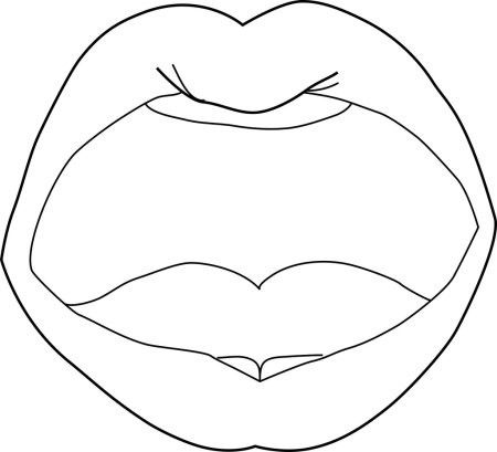 Рот для поделок