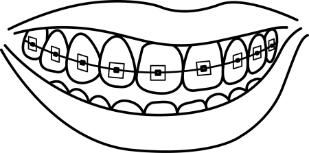 Улыбка рисунок карандашом