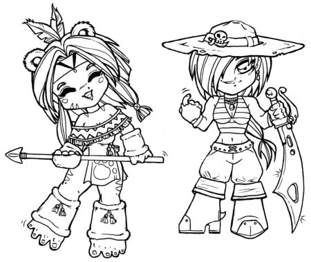 Раскраски инди КИД