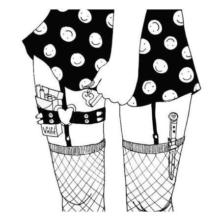 Рисунки в стиле инди КИД для срисовки